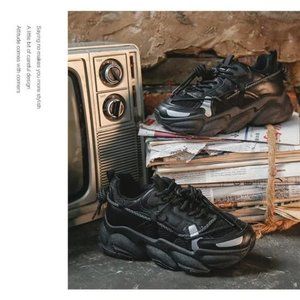 Mesh Sneakers Lace Up Running Casual Shoes for Women